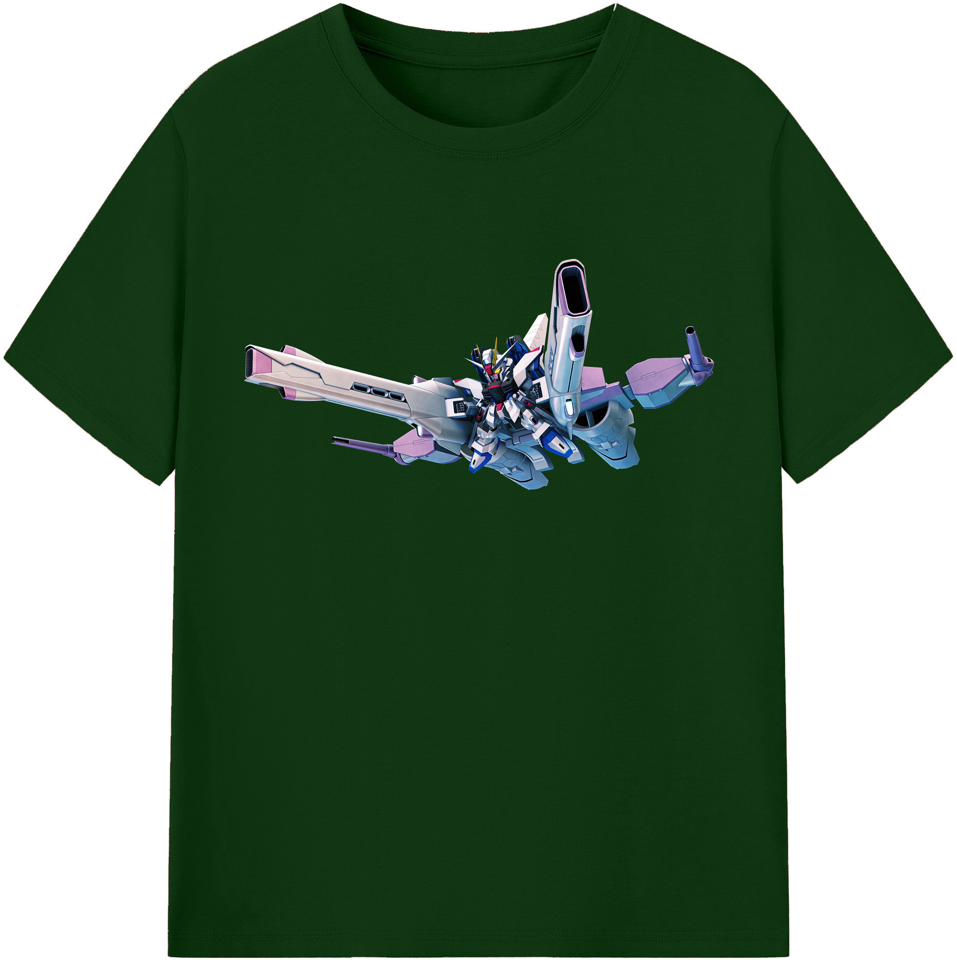 （画像用） 機動戦士ガンダム Mobile Suit Gundam 綿100％半袖Tシャツ（フロントプリント）